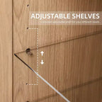 L'accessorio perfetto per la casa: armadietto in vetro con ante, dal design elegante e capiente