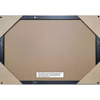 Specchio da parete per bagno Petite Bevel marrone medio – 28,75"x22,75"