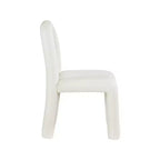 Set di 2 sedie da pranzo in pelle vegana con gambe in metallo – Stile moderno