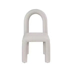 Set di 2 sedie da pranzo in pelle vegana con gambe in metallo – Stile moderno