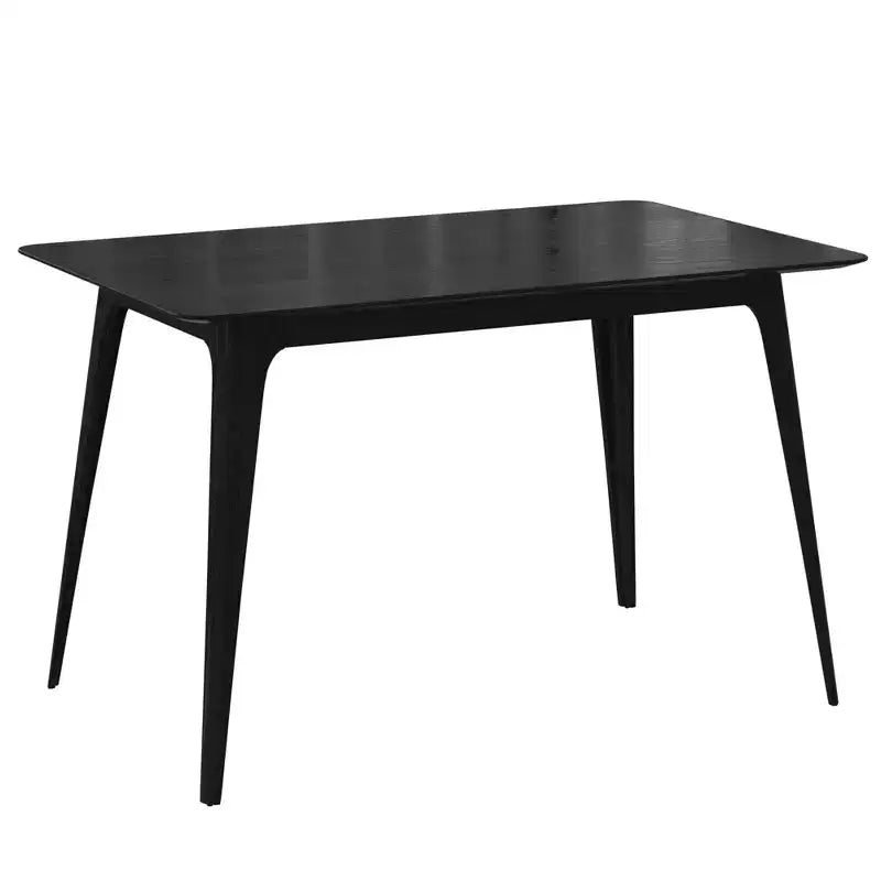 Tavolo da pranzo moderno da 120 cm con gambe in legno di hevea – Design minimalista