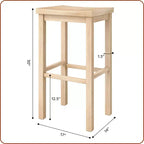 Sgabello Altezza Bar (76 cm) - Confezione da 2