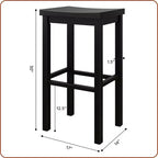 Sgabello Altezza Bar (76 cm) - Confezione da 2
