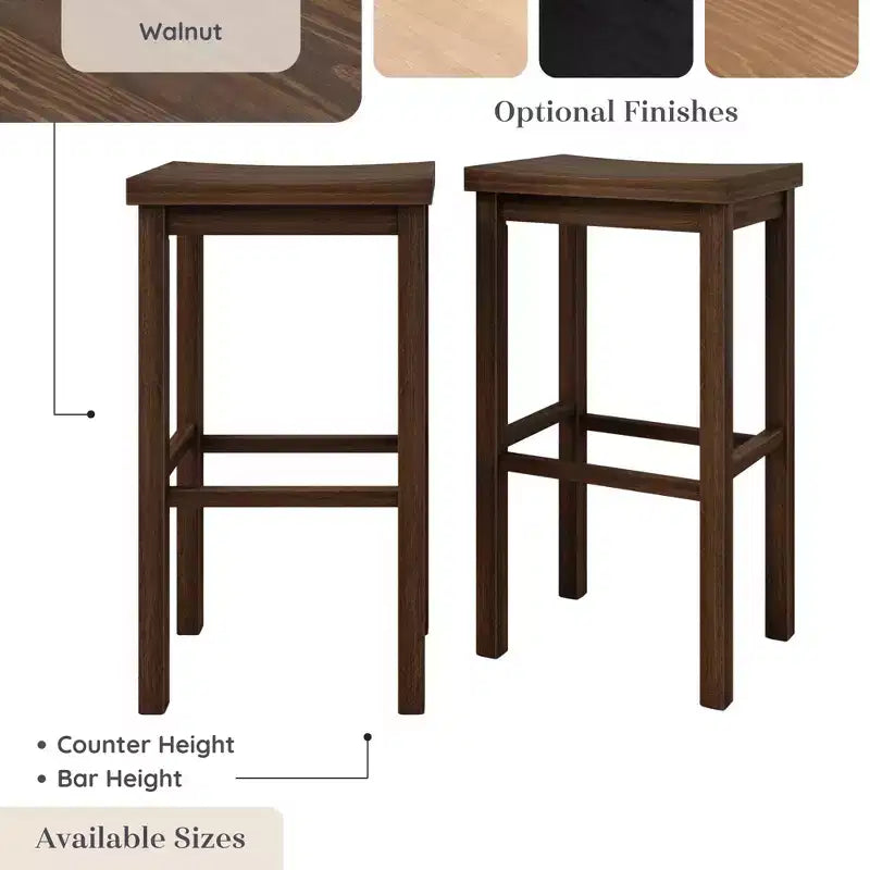 Sgabello Altezza Bar (76 cm) - Confezione da 2