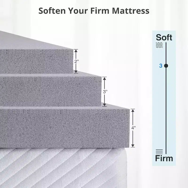 Materasso pieghevole in memory foam con gel rinfrescante Full/King Size