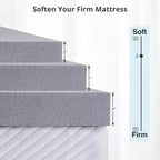 Materasso pieghevole in memory foam con gel rinfrescante Full/King Size