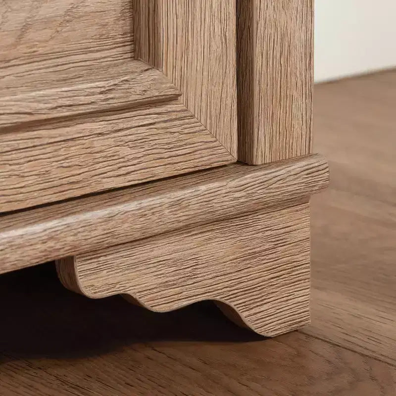 Libreria in legno alta 183 cm con cassetto portadocumenti e ripiano regolabile