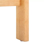 Sgabello da bancone in legno – Finitura naturale