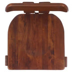 Sgabello da bancone in legno – Finitura naturale
