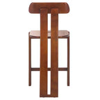 Sgabello da bancone in legno – Finitura naturale