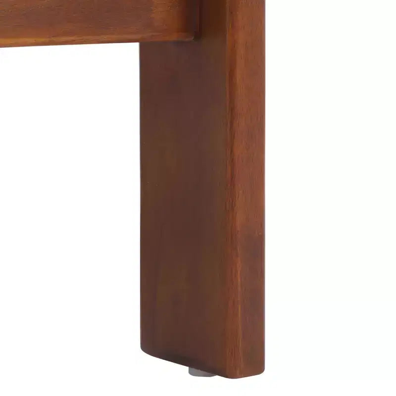 Sgabello da bancone in legno – Finitura naturale