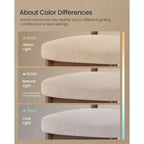 Sgabello da Bar Mid-Century Color Cappuccino Beige, Senza Braccioli, Set da 2