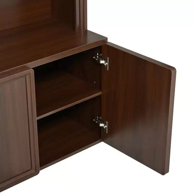 Panca da ingresso All-in-1 Hall Tree con appendiabiti, ganci e scarpiera