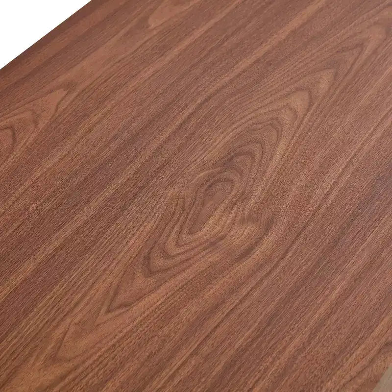 Tavolino rettangolare moderno a 2 ripiani in MDF, con ripiano aperto per riporre oggetti, tavolo stabile e durevole per mobili da soggiorno