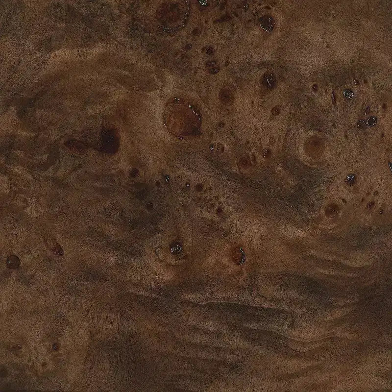 Tavolino Basso in Radica di Noce Art Déco – Finitura Impiallacciatura in Radica