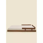 Telaio letto per bambini in legno di noce – Profilo basso minimalista