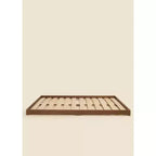Telaio letto per bambini in legno di noce – Profilo basso minimalista