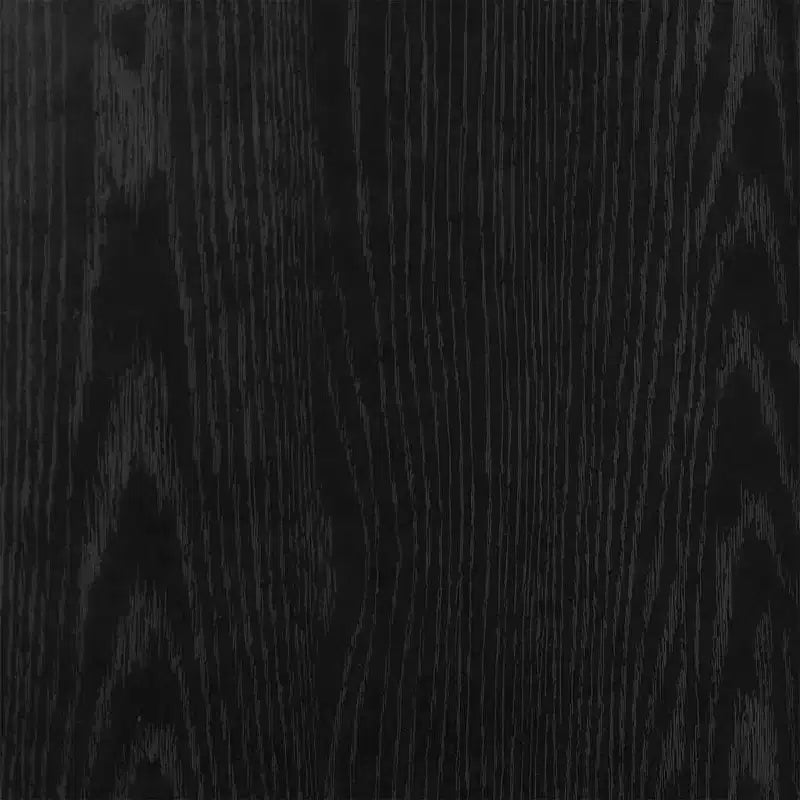 Reception Desk – Legno d'ingegneria in rovere nero 180 x 50 x 103,5 cm