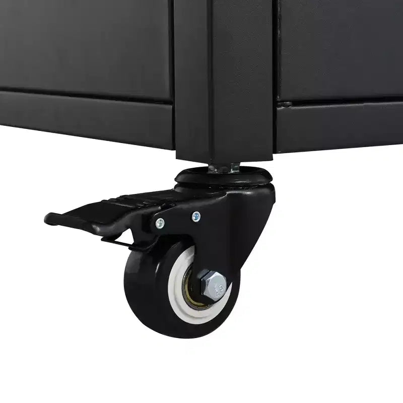 Carrello pieghevole da esterno per la preparazione del barbecue con piano in acciaio inossidabile