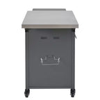 Carrello pieghevole da esterno per la preparazione del barbecue con piano in acciaio inossidabile