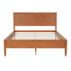 Letto con struttura a piattaforma Queen/King e testiera classica a pannelli