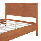 Letto con struttura a piattaforma Queen/King e testiera classica a pannelli