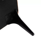 Grande panca contenitore moderna con gambe in metallo nero opaco