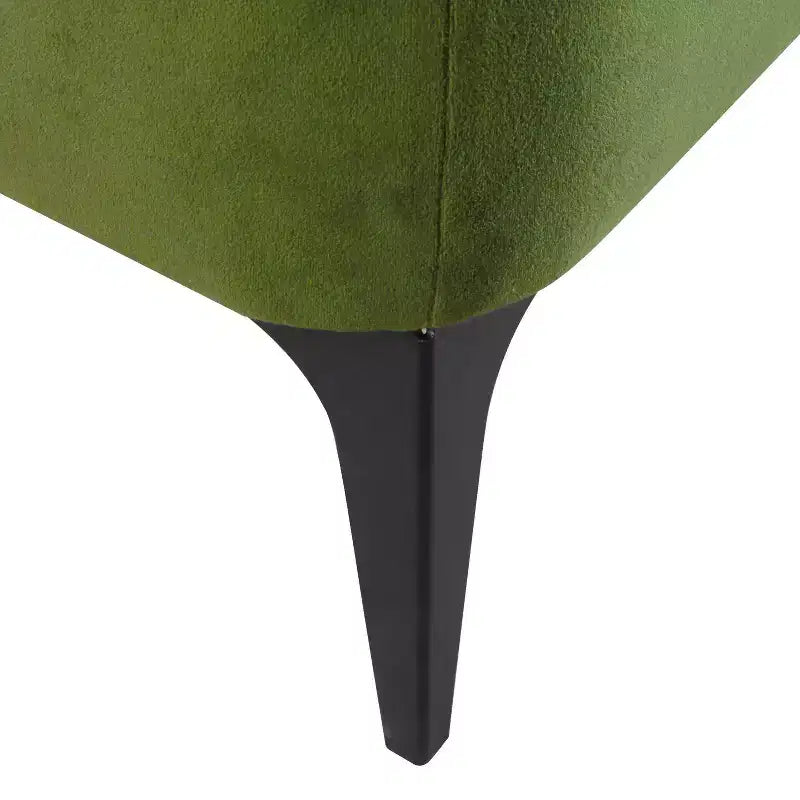 Grande panca contenitore moderna con gambe in metallo nero opaco