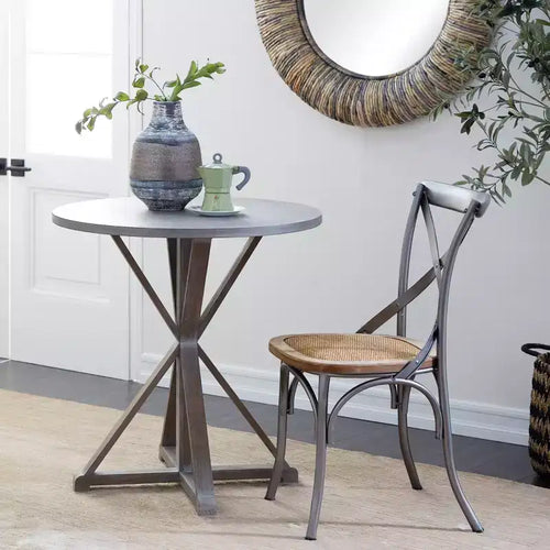 Tavolino rustico 31" x 29" in legno