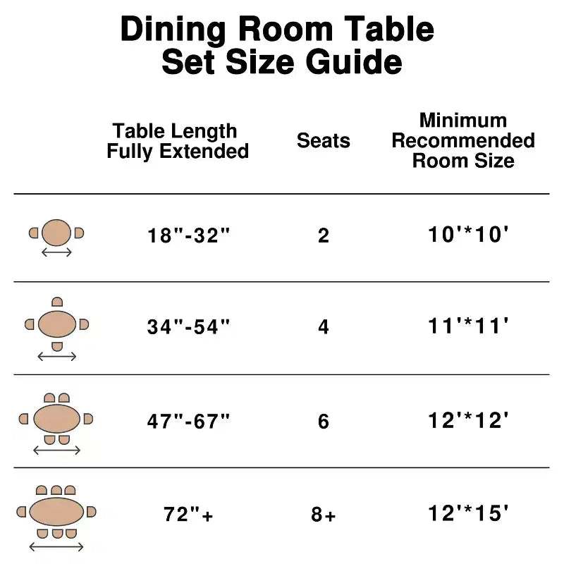 Tavolo da pranzo rotondo con piedistallo nero per 4 persone, legno di caucciù, 117 cm